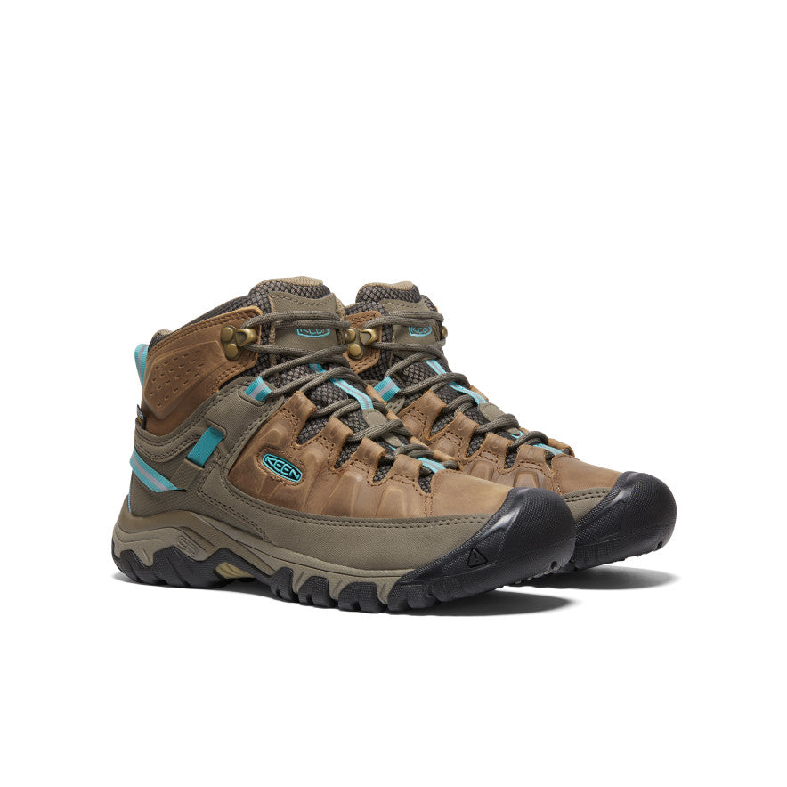Women's Targhee III Waterproof Mid Toasted Coconut/Porcelain - Image 2