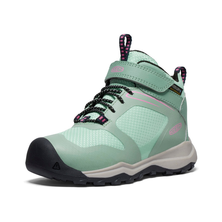 Little Kids' Wanduro Waterproof Boot Granite Green/Ibis Rose