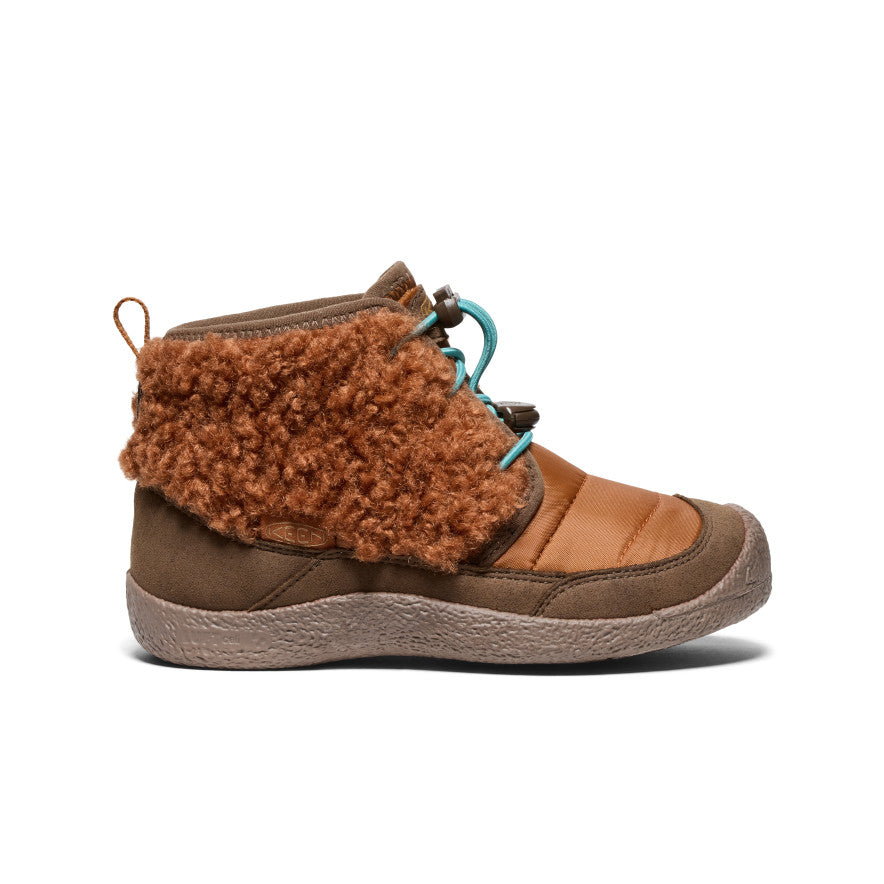 Big Kids' Howser II Waterproof Chukka Roasted Pecan/Dark Earth