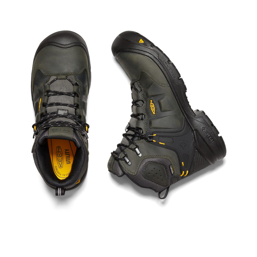 Men's Dover 6" Waterproof (Carbon Toe) Magnet/Black - Image 4