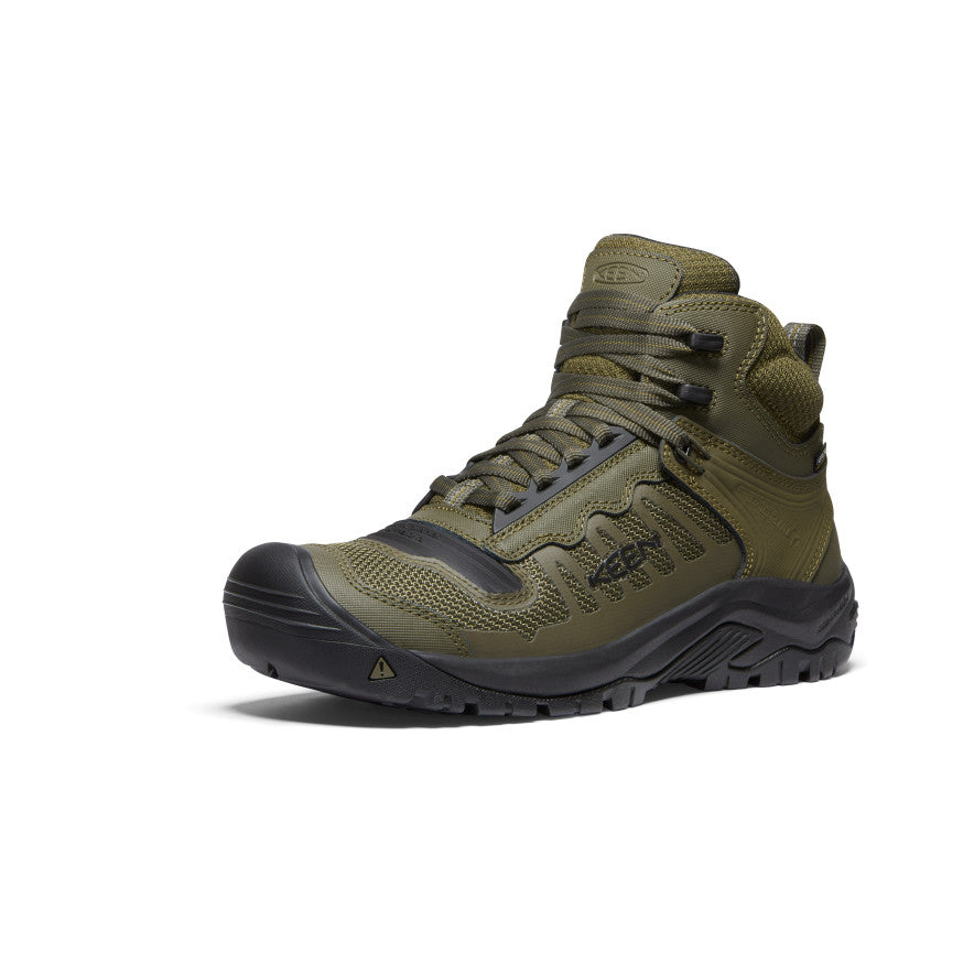 Vyriški Reno Waterproof Mid batai (su minkštu priekiu) Dark Olive/Black - Paveikslėlis 3