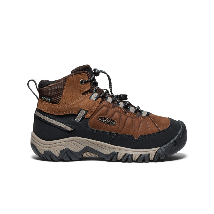 Didelių vaikų vandeniui atsparūs žygio batai „Targhee IV“ Bison/Brindle