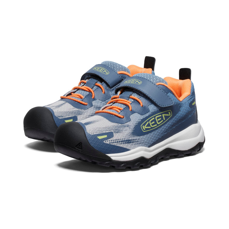 Little Kids' Wanduro Speed Hiking Shoe Vintage Indigo/Tangerine