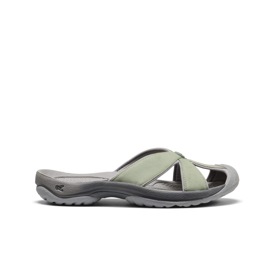 Moteriškos odinės basutės „Bali“ Lily Pad/Steel Grey