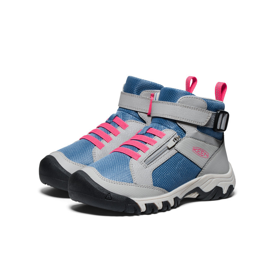 Didelių vaikų „Targhee Boundless“ žygio batai Alloy/Rouge Red