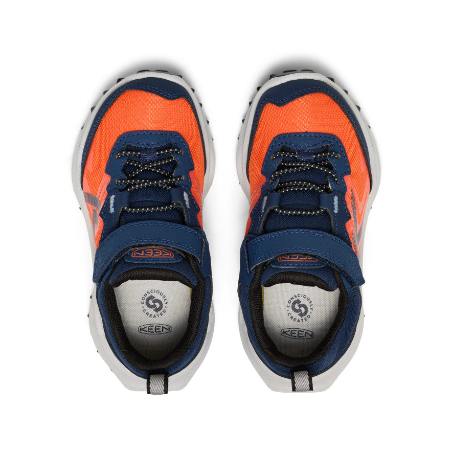 Little Kids' Zionic Waterproof Shoe Naval Academy/Scarlet Ibis