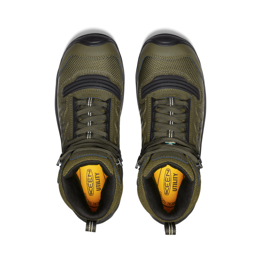 Men's CSA Reno Mid Waterproof (Carbon Toe) Dark Olive/Black