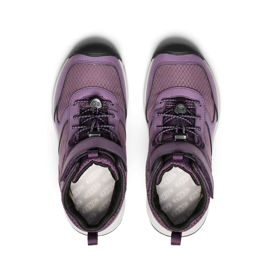 Big Kids' Skua Waterproof Boot Black Plum/Plum Perfect