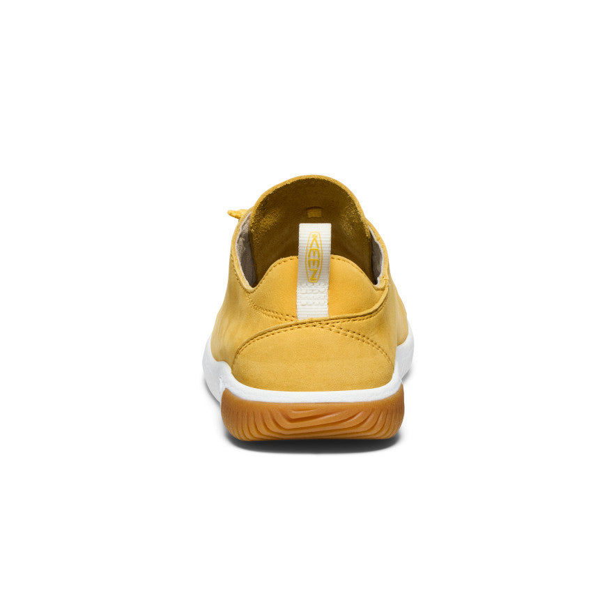 Big Kids' KNX Leather Sneaker Daffodil/Star White