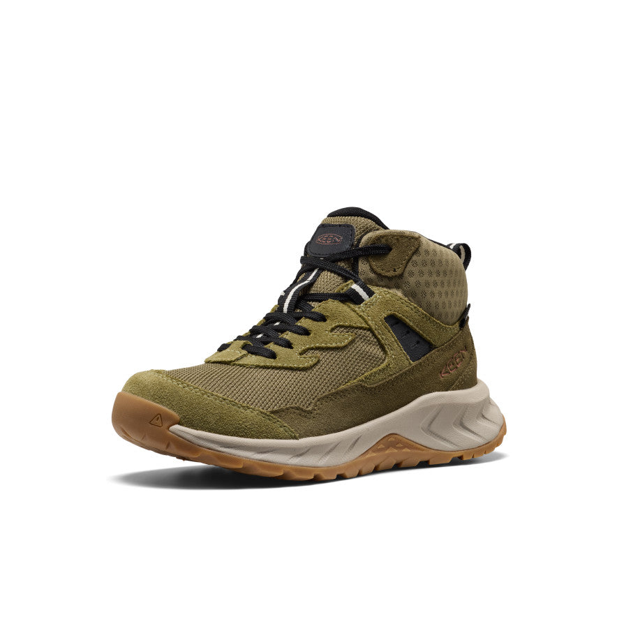 Didelių vaikų „Hightrail“ vandeniui atsparūs žygio batai Dark Olive/Martini Olive