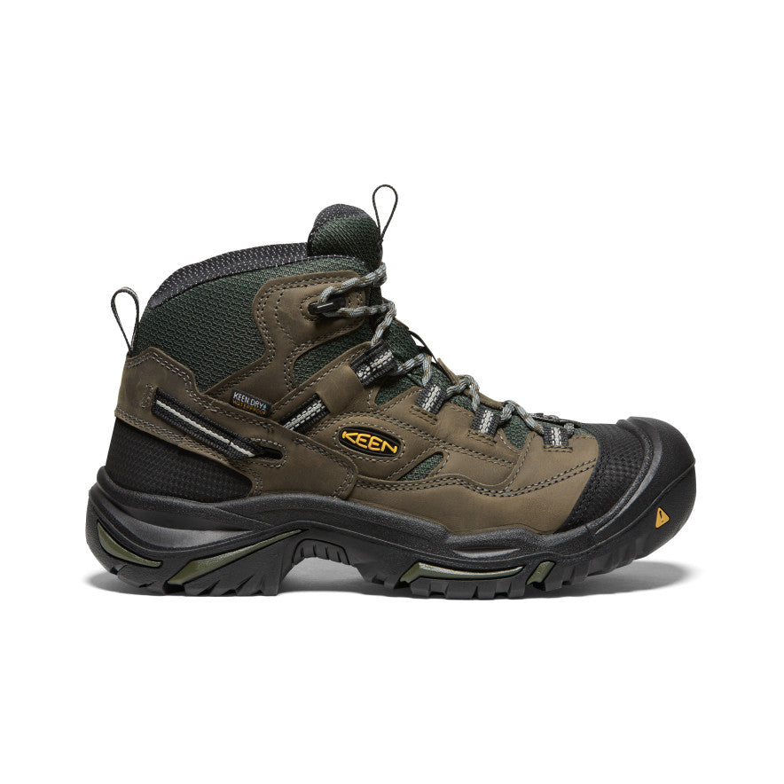 Vyriški „Braddock Waterproof Mid“ (su plieniniu pirštų dangteliu) Gargoyle/Forest Night - Paveikslėlis 1