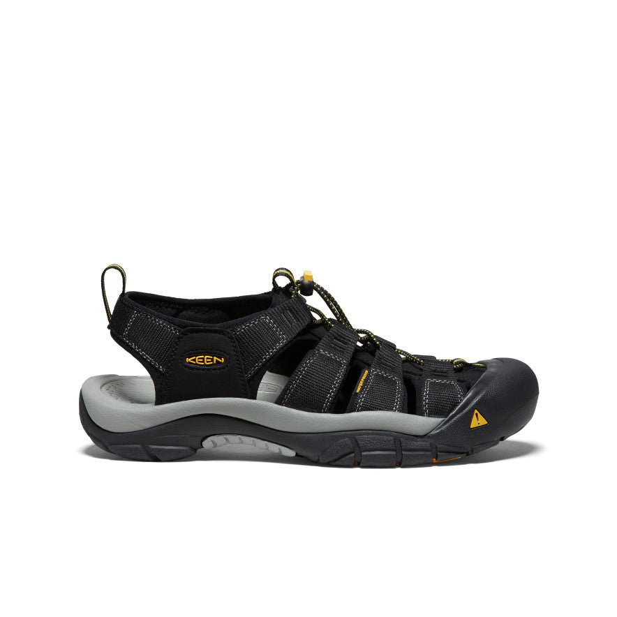 Vyriškos basutės „Newport H2“ plačios Black - Paveikslėlis 1