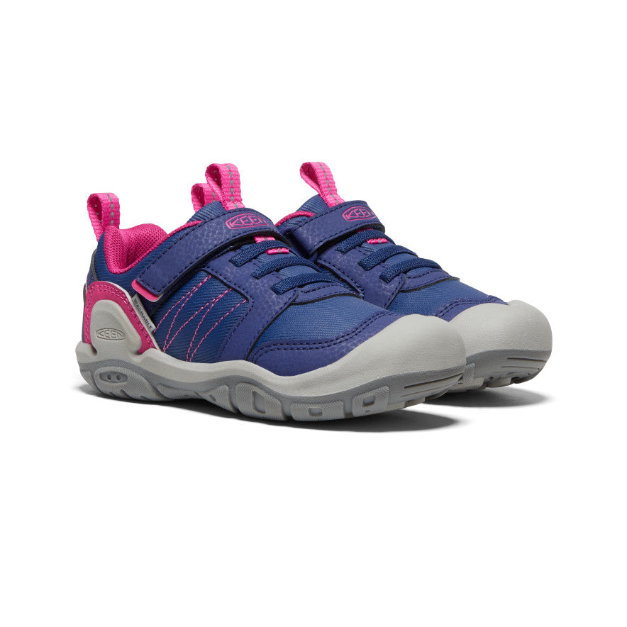 Little Kids' Knotch Peak Sneaker Blue Depths/Pink Peacock - Image 2