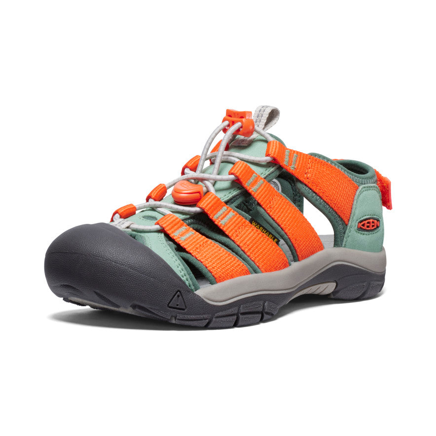 Big Kids' Newport Boundless Sandal Granite Green/Scarlet Ibis