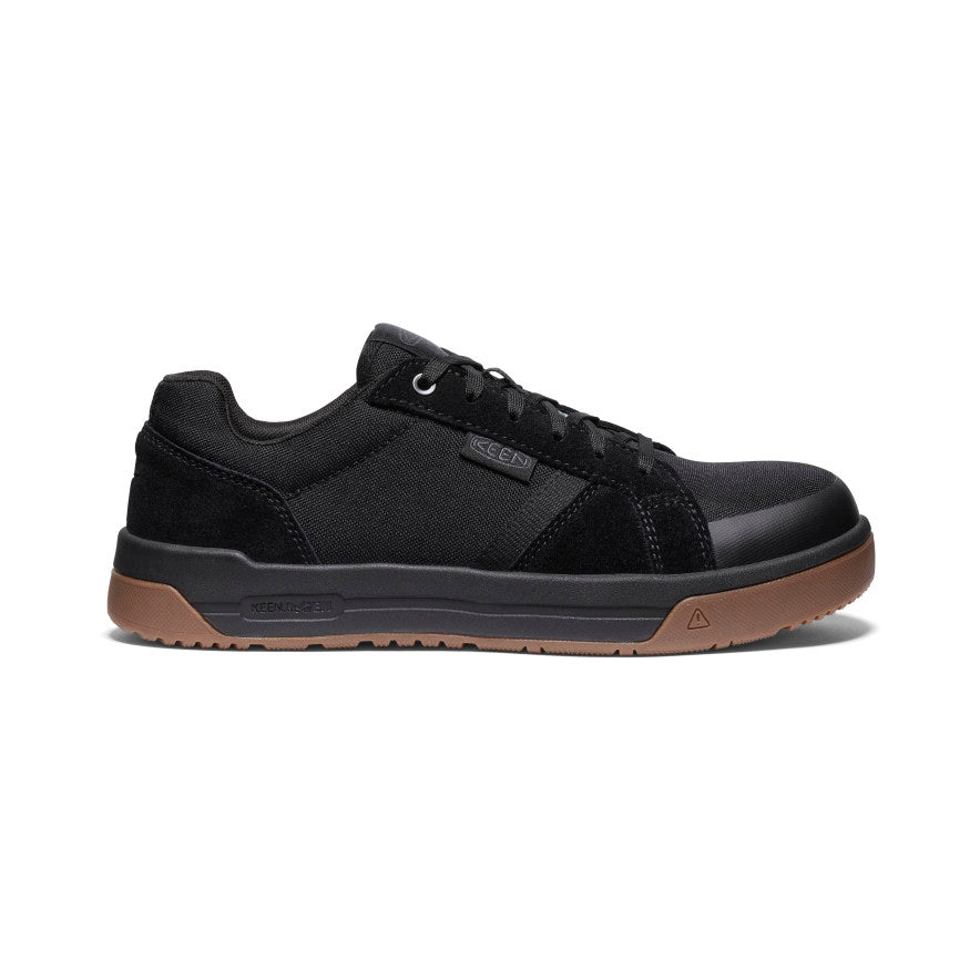 Men's CSA Kenton Work Shoe (Carbon Toe) Black/Gum - Image 1