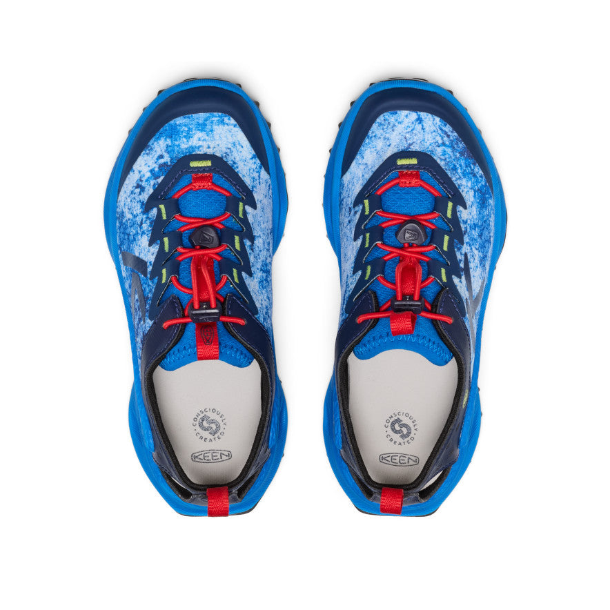 Precious Blue/Racing Red
