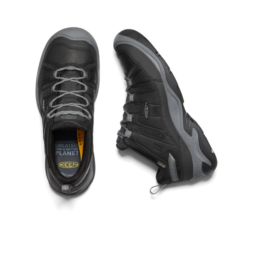 Men's Circadia Waterproof Shoe Black/Steel Grey