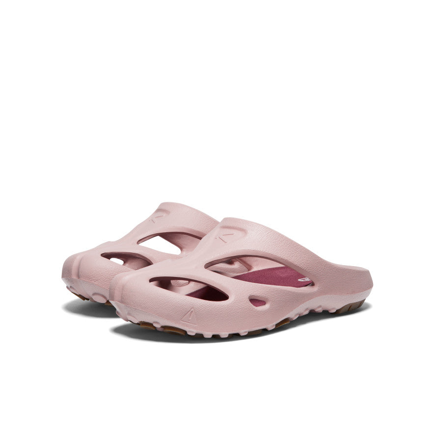 Women's Shanti Clog Fawn/Merlot