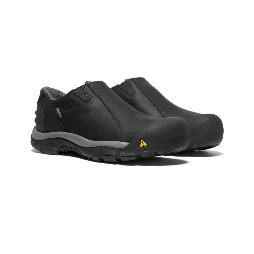 Vyriški neperšlampami batai „Brixen Low“ Black/Gargoyle