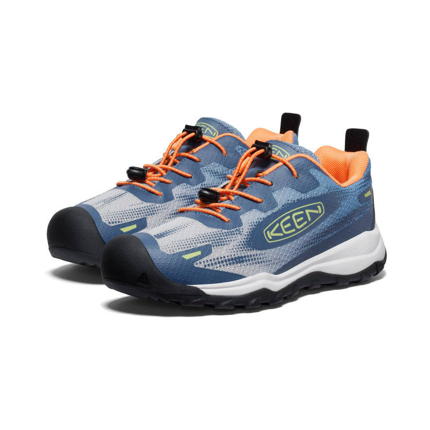 Big Kids' Wanduro Speed Hiking Shoe Vintage Indigo/Tangerine