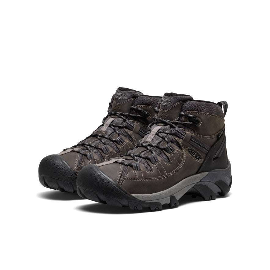 Vyriški neperšlampami žygio batai „Targhee II Mid“ Steel Grey/Black