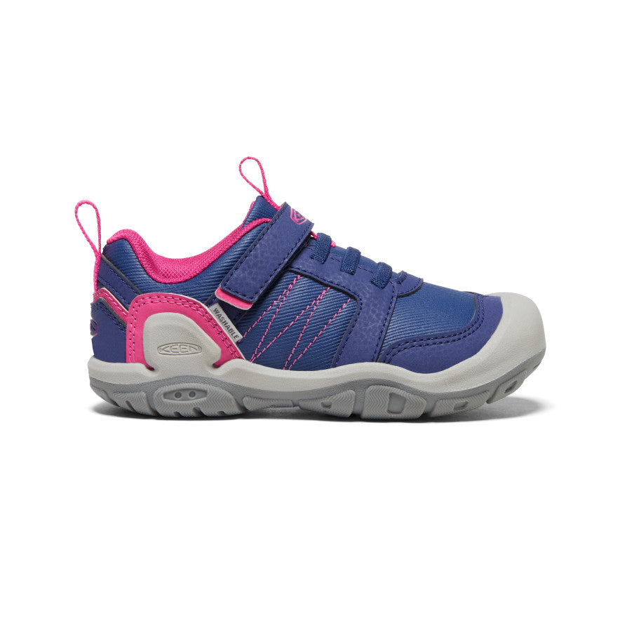 Little Kids' Knotch Peak Sneaker Blue Depths/Pink Peacock - Image 1