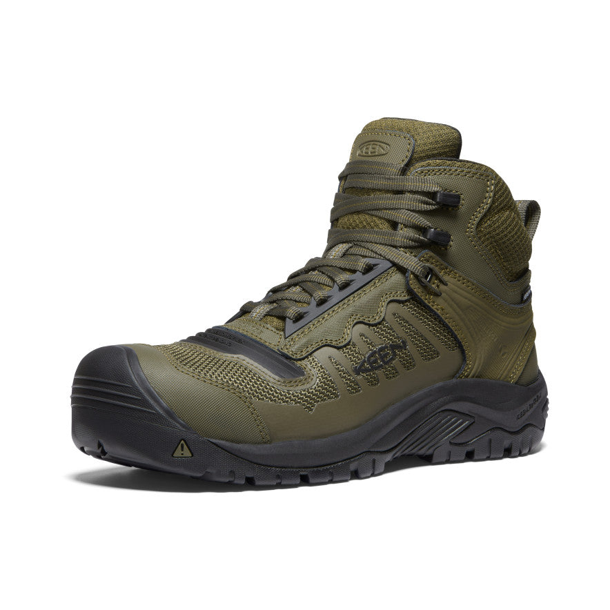Vyriški Reno Mid Waterproof (anglies pluošto pirštų apsauga) Dark Olive/Black
