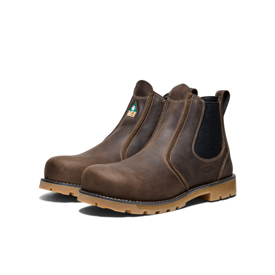 Men's CSA Seattle Romeo (Carbon Toe) Cascade Brown/Gum - Image 2