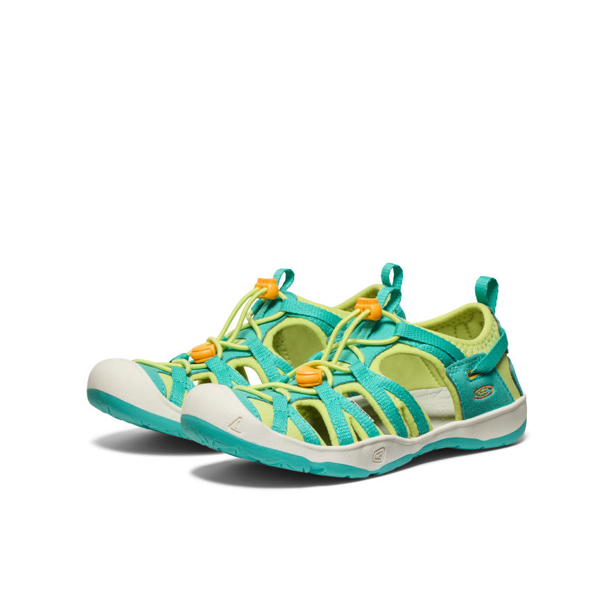 Big Kids' Moxie Sandal Bright Aqua/Bright Marigold