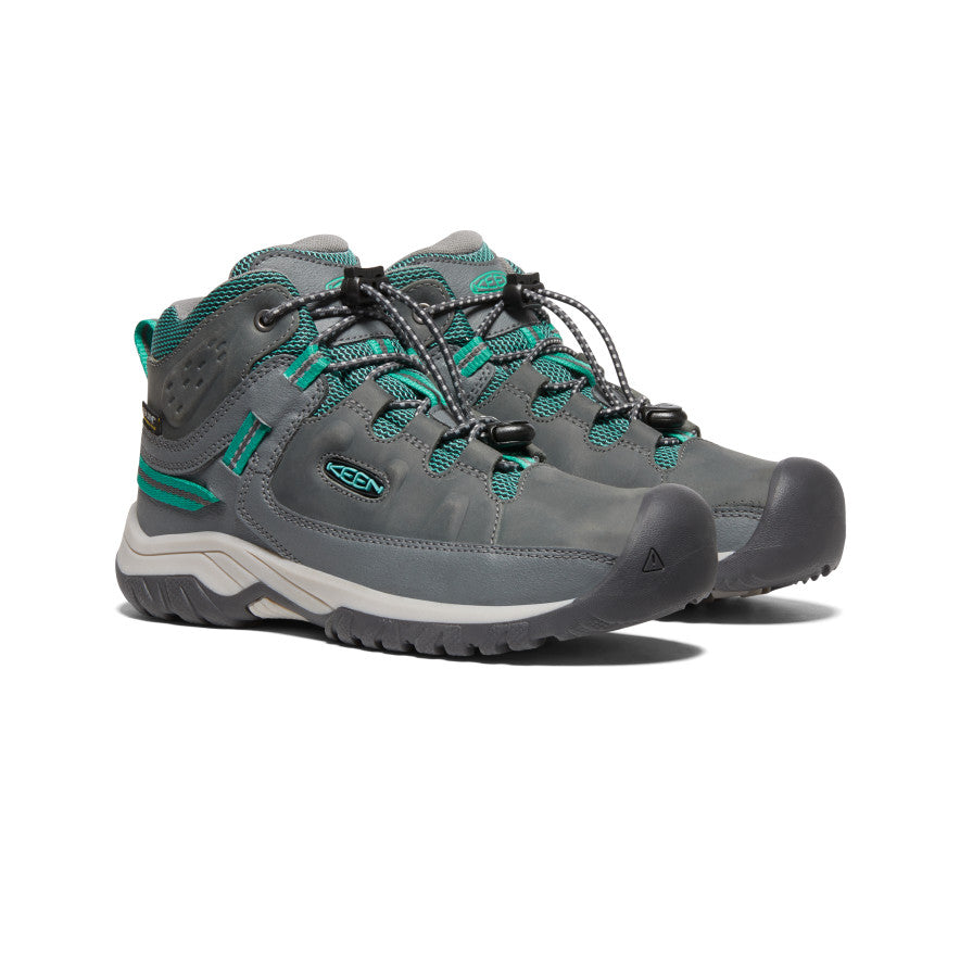 Didelių vaikų Targhee neperšlampami batai Steel Grey/Porcelain