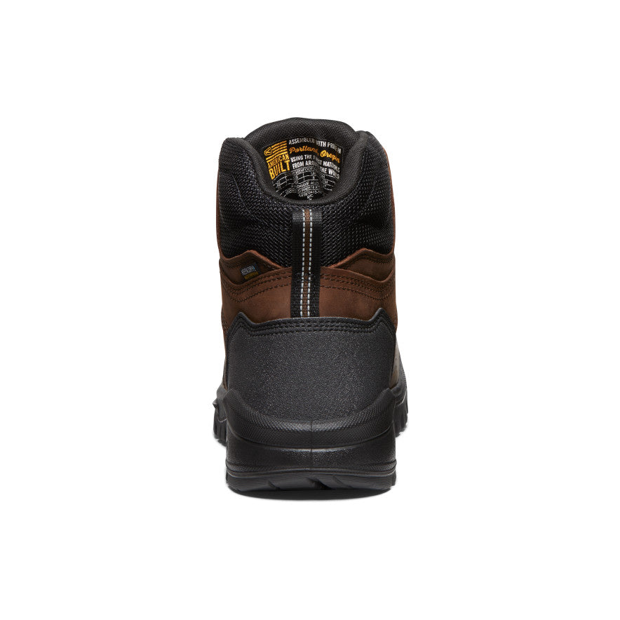 Men's Independence 6" Insulated Waterproof Boot (Carbon Toe) Dark Earth/Black - Image 5