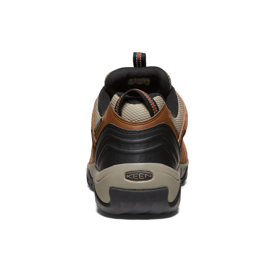 Men's Headout Waterproof Hiking Shoe Bison/Fossil Orange - Image 5