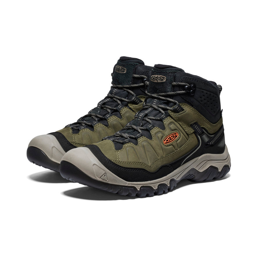 Vyriški vandeniui atsparūs žygio batai „Targhee IV“ Dark Olive/Gold Flame