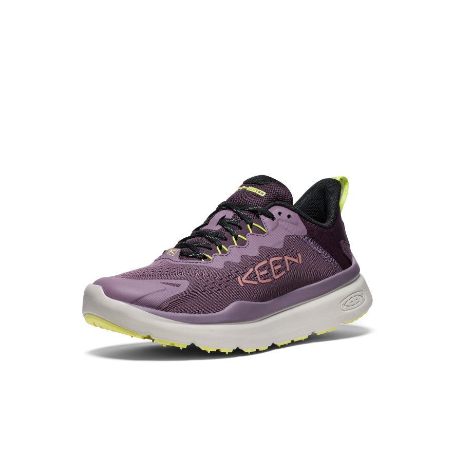 Moteriški pasivaikščiojimo batai WK450 Black Plum/Daiquiri Green