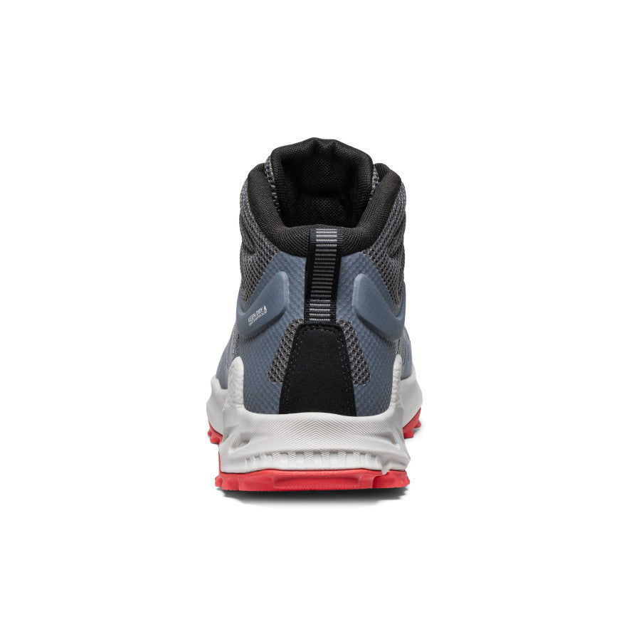 Men's Zionic Waterproof Hiking Boot Steel Grey/Poppy Red