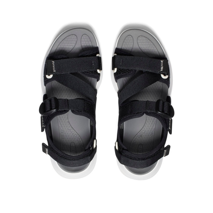 Moteriškos „Elle Sport“ basutės su dirželiu per kulną Black/Steel Grey - Paveikslėlis 4