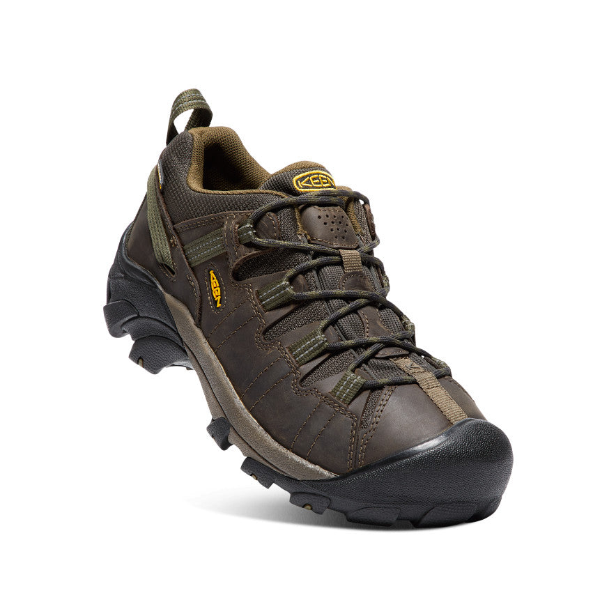 Men's Targhee II Waterproof Wide Canteen/Dark Olive