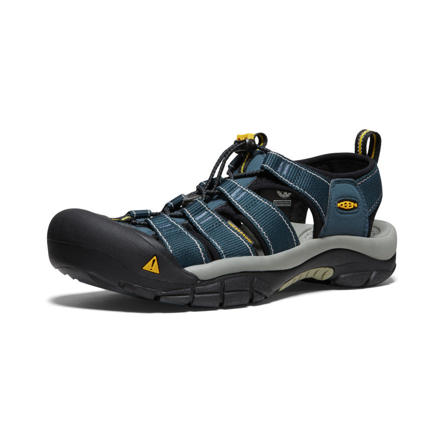 Vyriškos basutės „Newport H2“ plačios Navy/Medium Grey