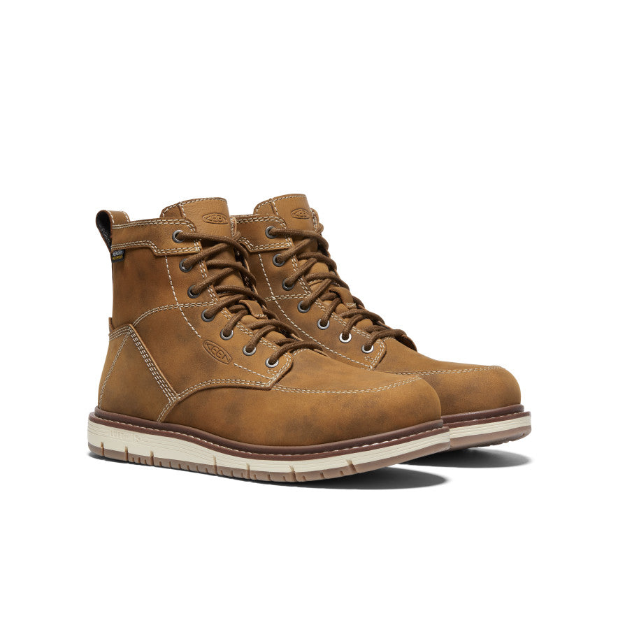 Moteriški San Jose 6 colių neperšlampami batai (aliuminio noselė) Almond/Gum Kg 113 - Paveikslėlis 2