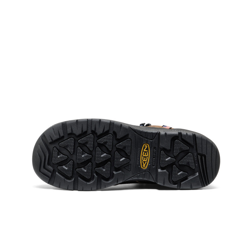 Men's Targhee IV LTR Waterproof Work Boot (Carbon Toe) Bison/Black - Image 6