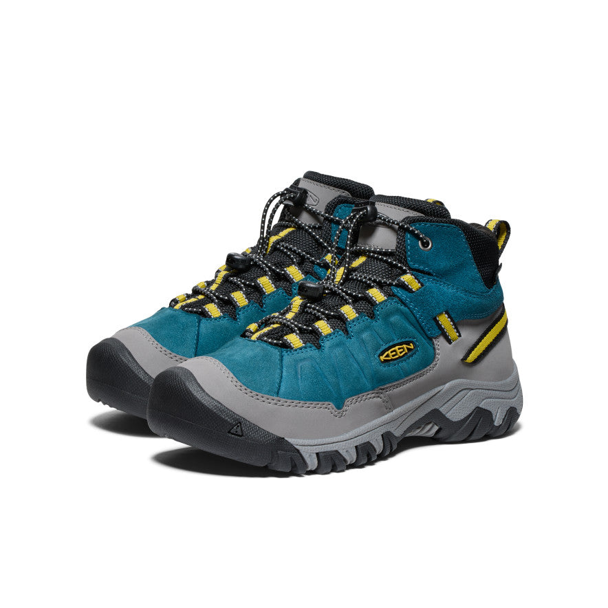 Didelių vaikų vandeniui atsparūs žygio batai „Targhee IV“ Legion Blue/Antique Moss - Paveikslėlis 2