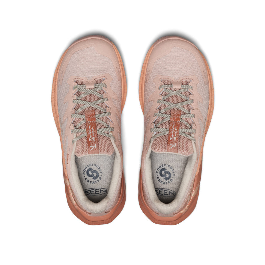 Moteriški vandeniui atsparūs žygio batai „Targhee Apex“ Cameo Rose/Peach Fuzz
