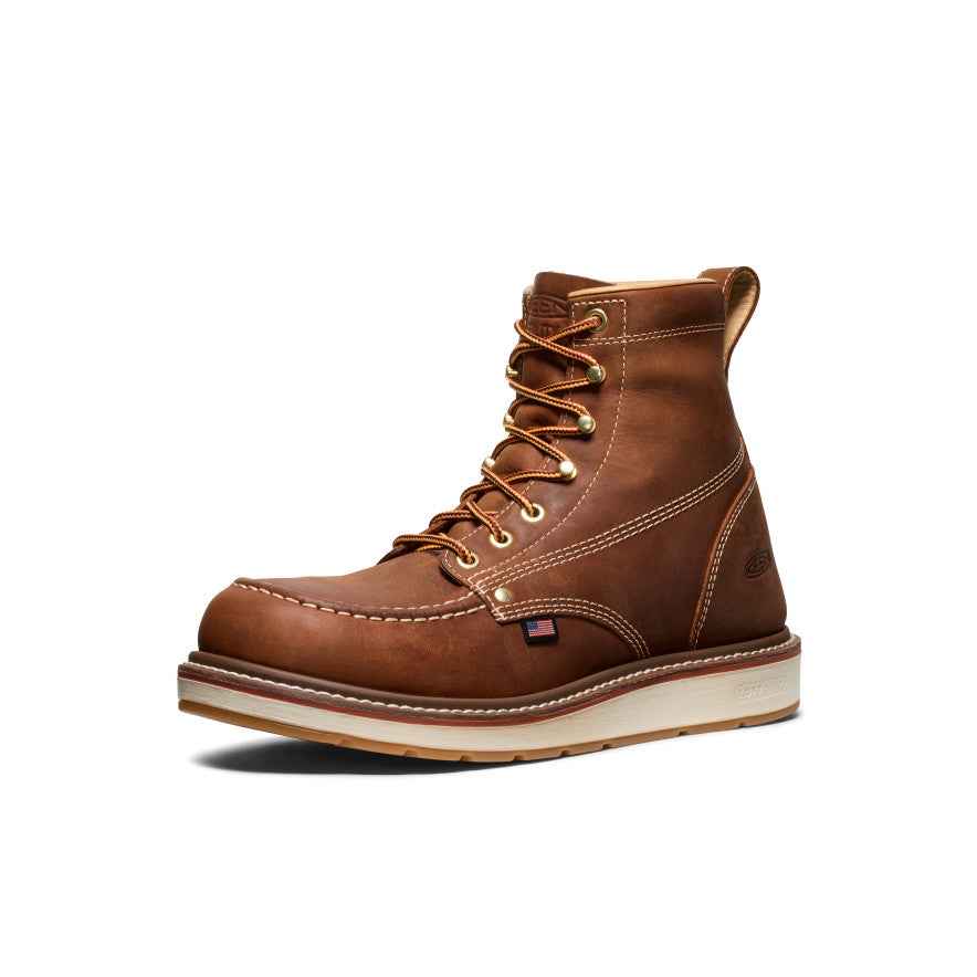 Vyriški „Liberty“ 6 colių aulinukai (minkštu priekiu) Leather Brown/Birch - Paveikslėlis 3