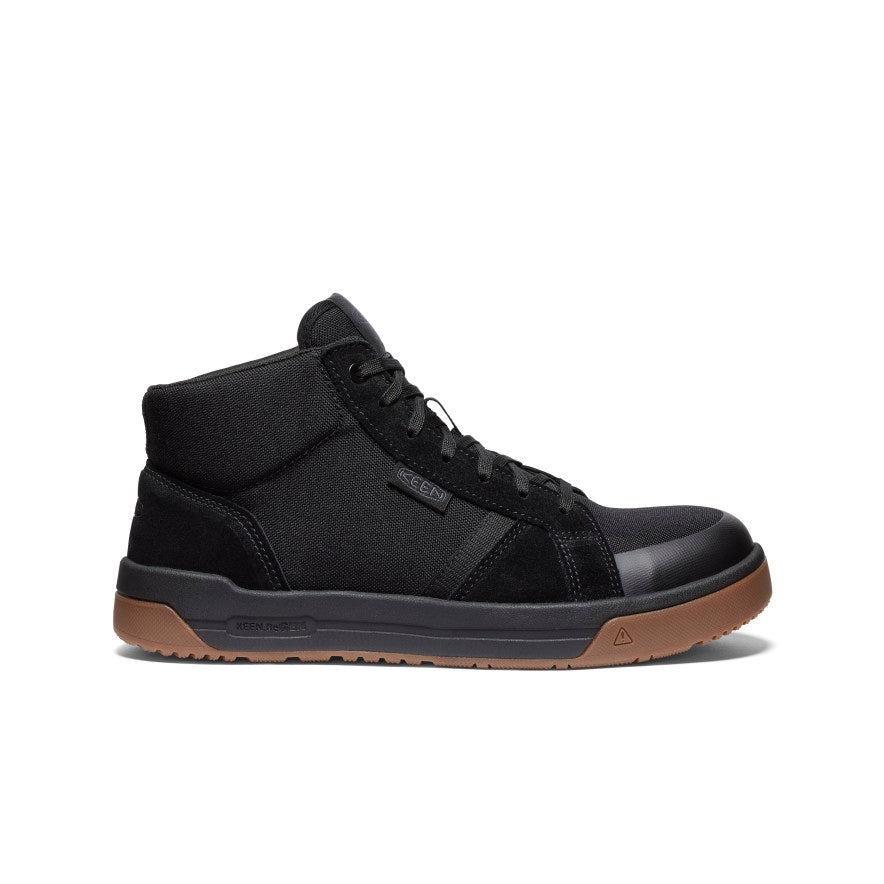 Vyriškas Kentono pusbačių darbo batas (anglies pluošto pirštų apsauga) Black/Gum - Paveikslėlis 1