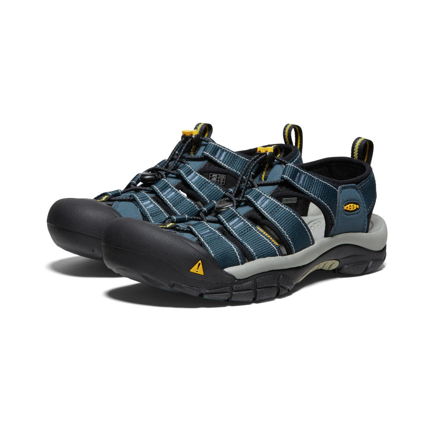 Vyriškos basutės „Newport H2“ plačios Navy/Medium Grey