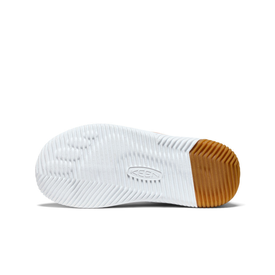 Big Kids' KNX Leather Sneaker Gold Flame/Star White