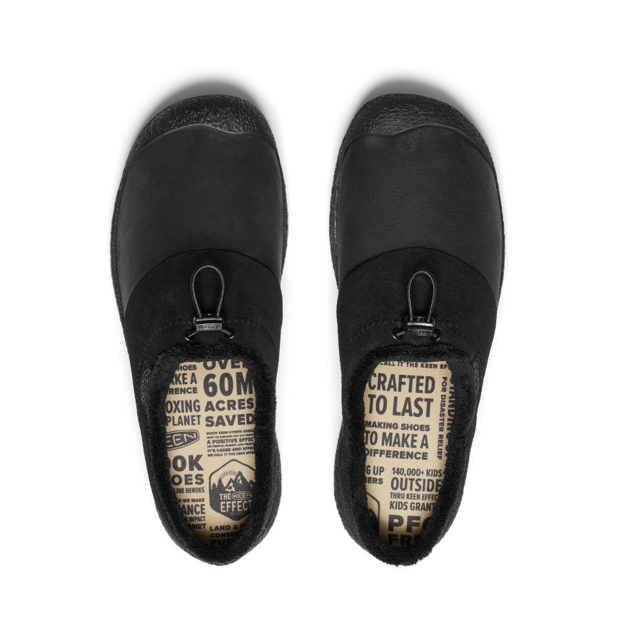 Vyriškos „Howser III Leather Slide“ šlepetės Black/Black