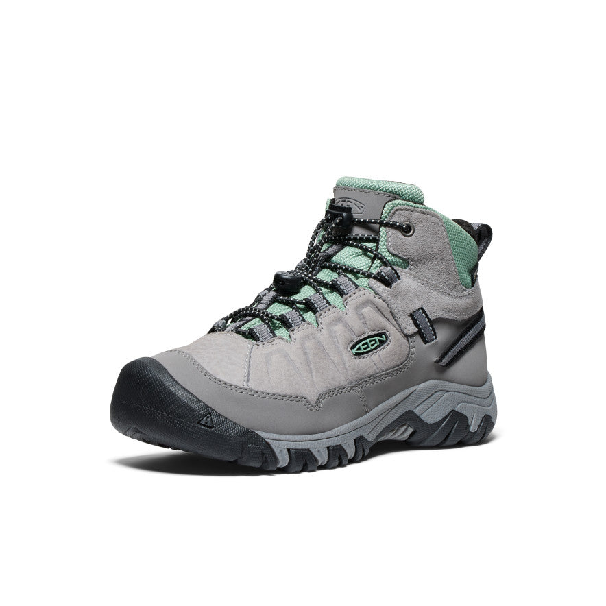 Didelių vaikų vandeniui atsparūs žygio batai „Targhee IV“ Alloy/Granite Green