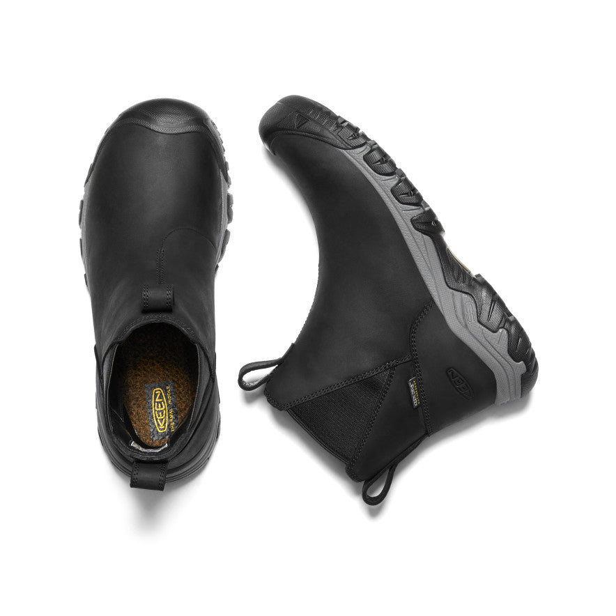 Women's Greta Waterproof Chelsea Black/Steel Grey