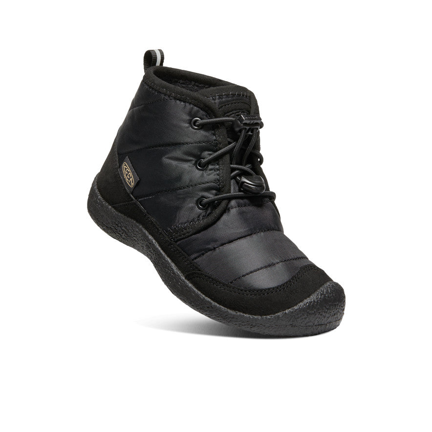 Big Kids' Howser II Waterproof Chukka Black/Black